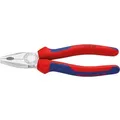 Produktbild: Kombizange KNIPEX Länge: 180mm (verchromt, Mehrkomponenten-Griffhüllen)