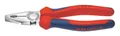 Produktbild: Knipex Kombizange verchromt 180 mm mit Mehrkomponenten-Griff - 03 05 180