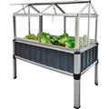 Produktbild: Dema - Hochbeet Eden 114x61x129cm mit Gewächshausaufsatz stabil für Balkon und Garten