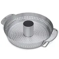 Produktbild: Weber Geflügelhalter Edelstahl für Gourmet BBQ System - saftiges Grillen von Hähnchen und Pute, spülmaschinenfest – Silber (8838)