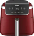 Produktbild: Ninja AF140EUCM Heißluftfritteuse rot, 4 Funktionen, 4,7 l Antihaftkorb