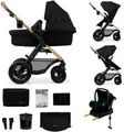 Produktbild: Kinderkraft Kombi-Kinderwagen MOOV 2 4in1 AIR, (Set), mit Luftreifen