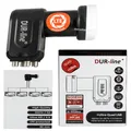 Produktbild: DUR-line Quad LNB 0,1dB | 4 Teilnehmer LTE Filter HDTV 4K LMB SAT Kopf Digital