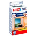 Produktbild: tesa Fliegengitter Insect Stop Comfort anthrazit 1,3 x 1,5 m