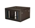 Produktbild: VALUE Wandgehäuse 19-Zoll Wandgehäuse 6HE, 600x600mm schwarz, Bausatz