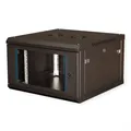 Produktbild: 19-Zoll Wandgehäuse 6HE, 600x600mm schwarz, Bausatz