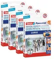 Produktbild: tesa Powerstrips (Large, Doppelseitige Klebestreifen zur Montage von Gegenständen auf glatten Oberflächen, bis zu 2 kg Halteleistung) 4 Packungen