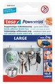 Produktbild: tesa Powerstrips LARGE für max. 2kg Packung mit 10 Strips