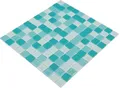 Produktbild: Mosani Mosaikfliesen Mosaik Fliesen Glasmosaik grün türkis mint Poolmosaik