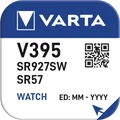 Produktbild: VARTA SILVER Coin V395/SR57 Napfblister 1 Uhrenbatterien, SILVER Coin