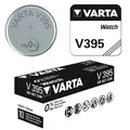 Produktbild: 1x V395 Uhren-Batterie Silberoxid-Knopfzelle SR927 SR927SW 1,55V 38mAh von VARTA