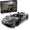 Produktbild: LEGO Technic 42173 Koenigsegg Jesko Absolut Supersportwagen in Grau, ab 10 Jahre, 801 Teile
