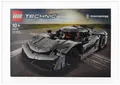 Produktbild: LEGO 6470648-42173 Koenigsegg - LEGO Technic - Jesko 5.0 V8 Absolut 2022 - Grau