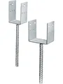 Produktbild: Stützenfuß PPD 100x70x126x5mm STA st.verz.z.Bet.