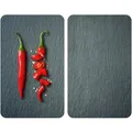 Produktbild: Wenko Herdabdeckplatten Universal Cayenne 2er Set Mehrfarbig