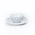 Produktbild: Ocean Line by Wilhahn Ostfriesische Teetasse Indisch Blau ca.8x4cm Porzellan