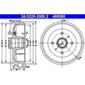 Produktbild: Bremstrommel ATE 24.0220-3009.2 (2 Stk.) für Ford Escort VI Turnier KA