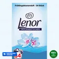 Produktbild: Lenor Trocknertücher, Aprilfrisch, knitterfreie, mit Frühlingsblumenduft, 34 Stk