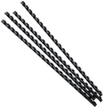 Produktbild: Exacompta 76201E PVC-Bindespiralen 8mm 25 Stück für DIN A4 Dokumente Schwarz