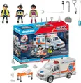 Produktbild: Playmobil City Life 71232 Krankenwagen/Rettungswagen mit Licht & Sound Ambulance