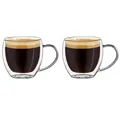 Produktbild: Creano doppelwandige Espresso-Gläser mit Henkel, 2er-Set 100ml