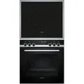 Produktbild: PQ521IB02 (HE578BBS4 + EI645CFB6E) Herdset groß AutoClean activeClean mit 60 cm Induktions Kochfeld