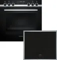 Produktbild: Siemens Einbau-Herd-Set PQ521IB02: EI645CFB6E + HE578BBS4
