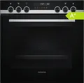 Produktbild: Siemens Einbauherdset Induktion 60cm  Pyrolyse Schwarz Edelstahl