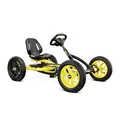 Produktbild: BERG Gokart Buddy Cross | Kinderfahrzeug, Tretfahrzeug mit hohem Sicherheitstandard, Luftreifen und Freilauf, Kinderspielzeug geeignet für Kinder im Alter von 3-8 Jahren, Gelb/Schwarz