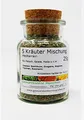 Produktbild: Mediterrane 5 Kräuter Mischung 25g im Glas Gewürzkontor München