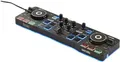 Produktbild: Hercules DJControl Starlight – Ultrakompakter 2-Deck USB-DJ-Controller mit Serat