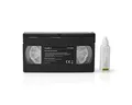 Produktbild: Nedis Reinigungs-Set CLTP100BK, (1-St), VHS-Reinigung, einfache Handhabung, zuverlässige Funktion, 20 ml