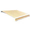 Produktbild: vidaXL Markisenstoff Sonnenschutz Markisentuch Orange-Weiß 350×250 cm Segeltuch