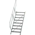 Produktbild: MUNK Aluminium-Treppe Stufen 45° 8 Stufen