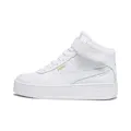 Produktbild: PUMA Damen Carina Street Mid Turnschuhe, White Gold, 42.5 EU
