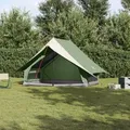 Produktbild: vidaXL Camping Zelt A-Frame 5-Personen Grün Wasserdicht