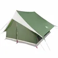 Produktbild: vidaXL A Frame Camping Zelt für 5 Personen Wasserdicht Grün Polyester Einfacher Aufbau Outdoor Aktivitäten Personenausrüstung Familie Wandern Faltbar
