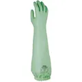 Produktbild: Uvex Chem.-handschuh Rubiflex S Nb60sz Nitril, Grün, Gr. 9, 8965.1