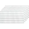 Produktbild: Einzelstabmattenzaun-Set Grün 15 Stück je 75 cm x 200 cm