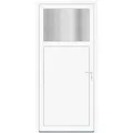 Produktbild: Panto Nebeneingangstür K201 ESG-Verglasung Weiß 98 cm x 198 cm DIN R