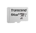 Produktbild: Transcend 64GB microSDXC Class 10 Memory Car, up to 95/45 MB/s, TS64GUSD300S