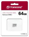 Produktbild: Transcend Micro SDXC Karte 64GB Speicherkarte 300S UHS-I U1 Class 10