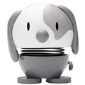 Produktbild: Hoptimist Tier, Hund, Wackelfigur & Glücksbringer Skandinavisch, Wohnzimmer & Schreibtisch Deko, Büro Gadget, Tolle Kleine Geschenke, 5,5 x 5,9 x 7,3 cm, Small, Grau