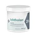 Produktbild: Ichtholan Zugsalbe 20% - entzündungshemmende, antibakterielle Salbe, bei eitrigen Hautentzündungen wie z.B. Nagelbettentzündungen, (Rasier-) Pickeln, 250 g