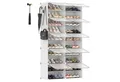 Produktbild: SONGMICS Schuhregal Schuhschrank, 30 x 40 x 30 cm pro Fach, für Flur, Eingangsbereich, mit 10 Fächern, mit Türen, für bis zu 40 Paar Schuhe, anpassbar