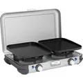 Produktbild: Camping Kitchen 2 Grill & Go CV, Gaskocher grau/schwarz, 2x 2kW