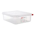Produktbild: Hermetischer Gastronorm Behälter 1/2 Polypropylen H. 10 Cm Araven - Schüssel