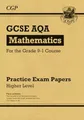 Produktbild: CGP Books - GCSE Maths AQA Practice Papers  Higher - for the Grade 9-1 - G245z