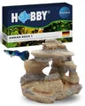 Produktbild: HOBBY Aquaristik Amman Rock 1 I 17 x 13 x 12 cm I künstlicher Stein für Aquarien I Aquarium Deko I naturgetreue Dekoration für Aquarien und Terrarien I Nachbildung natürlicher Felsen