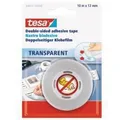 Produktbild: TESA Doppelseitiges Klebeband 10m x 12mm, transparent, PP-Träger, lösungsmittelfrei